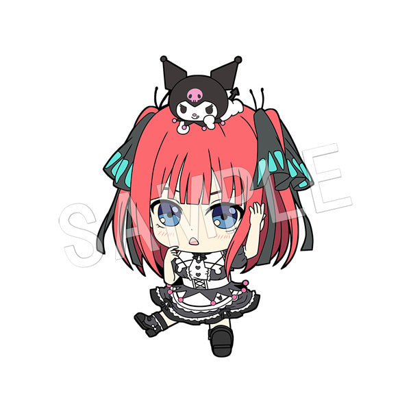 《五等分的新娘》×《三麗歐》- 平面女孩交易橡膠掛繩【全套裝盒】