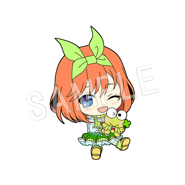 《五等分的新娘》×《三麗歐》扁平娘交易橡膠掛繩 1個
