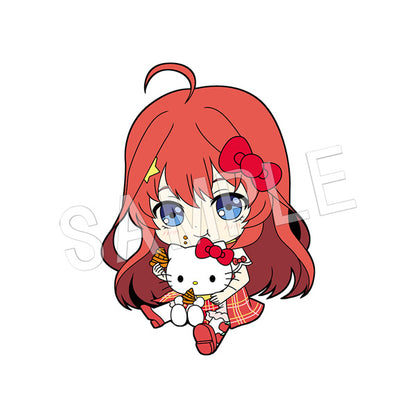 《五等分的新娘》×《三麗歐》扁平娘交易橡膠掛繩 1個