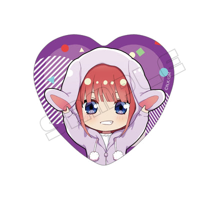 電影 《五等分的新娘》-交易之心罐徽章 1個