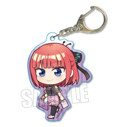 電影 《五等分的新娘》 亞克力鑰匙扣/中野 二乃 購物約會版。