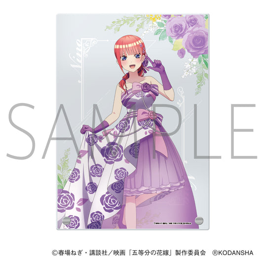 電影 《五等分的新娘》-婚禮用 亞克力面板 中野二乃