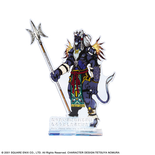 《最終幻想X》亞克力支架 金貓