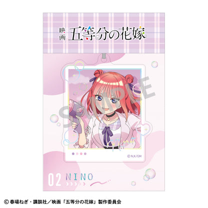 電影 《五等分的新娘》_極光箔印花鑰匙扣_中野二乃_泡泡槍