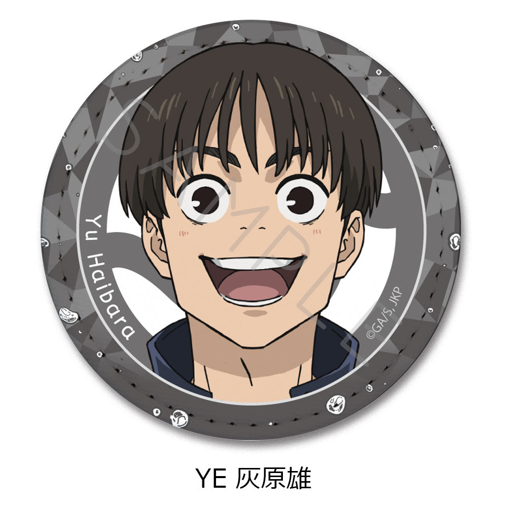 《呪術廻戦》-懷玉・玉折-皮革徽章(圓形) YE 灰原雄