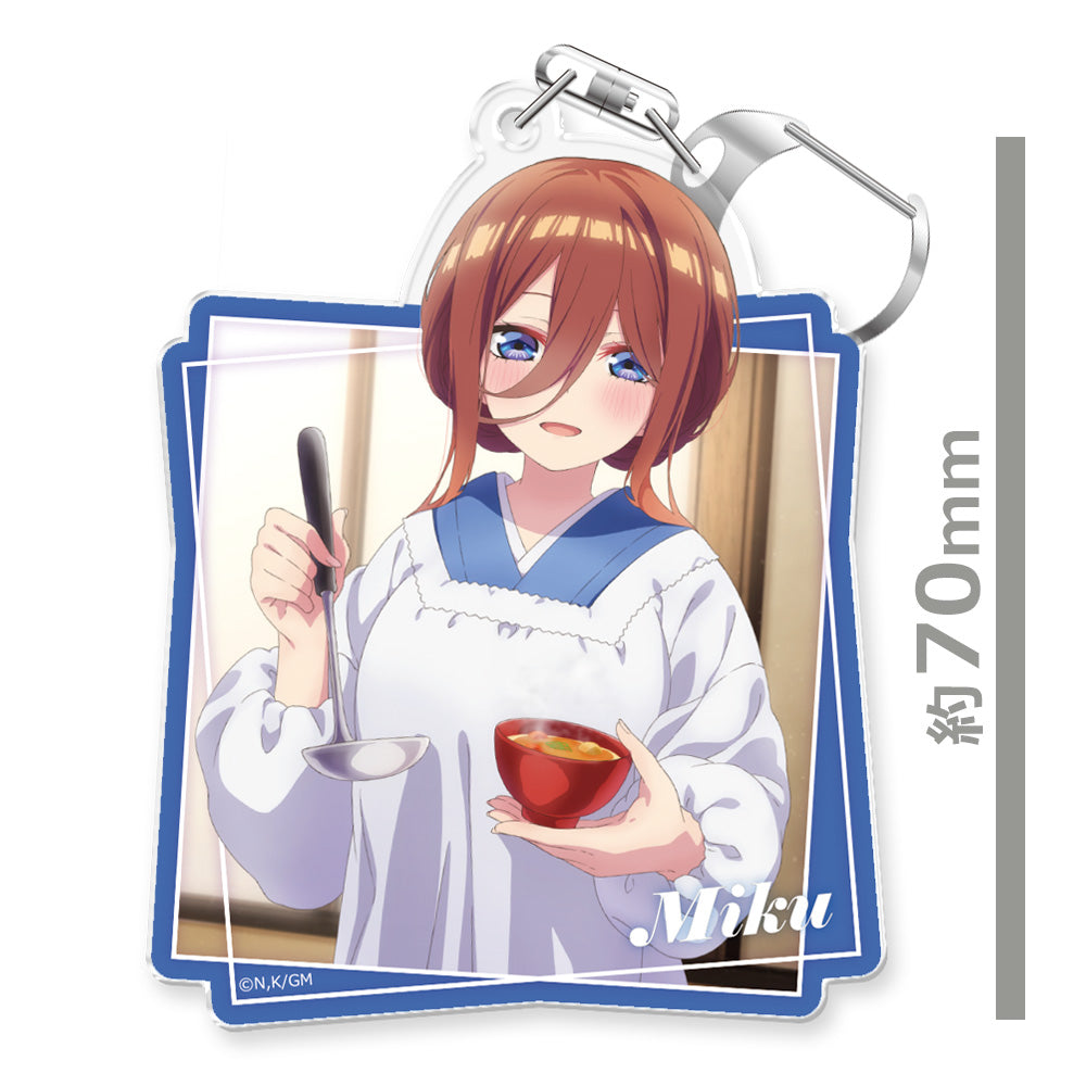 電影 《五等分的新娘》 亞克力鑰匙扣H[中野三玖]