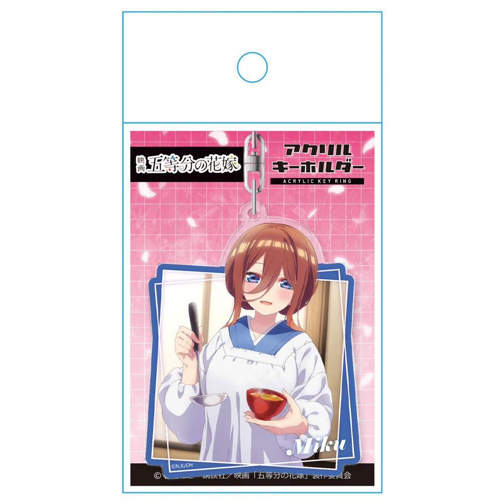 電影 《五等分的新娘》 亞克力鑰匙扣H[中野三玖]