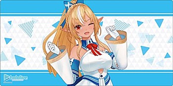 《hololive》製作_卡牌公司 橡膠墊收藏系列 V2 Vol.812 不知火Flare 2023版。
