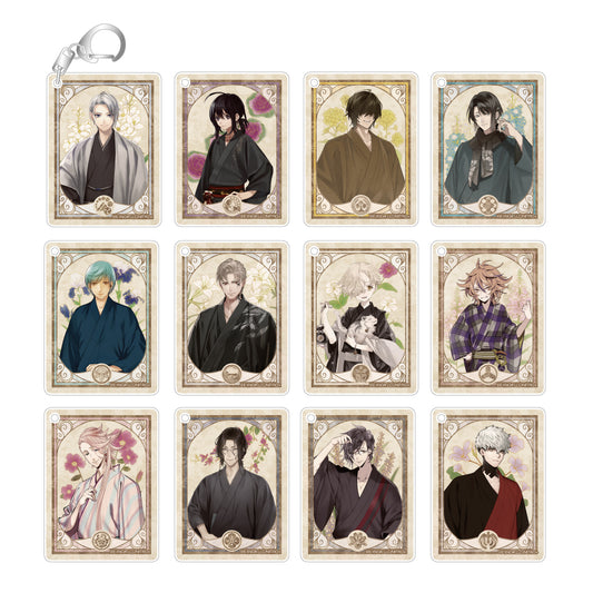 刀劍亂舞-ONLINE- 花鑑繪卷 第五彈 亞克力鑰匙扣盲盒【整箱】