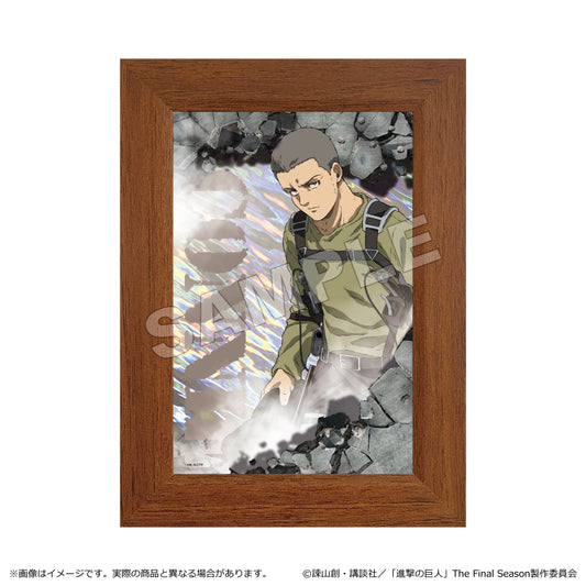 《進擊的巨人》最終季 迷你金屬藝術 康尼·施普林格