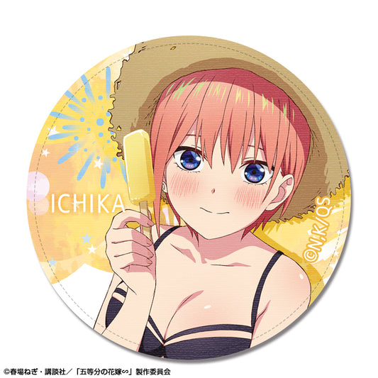 《五等分的新娘》∽_皮革徽章 設計06(中野一花/泳裝)