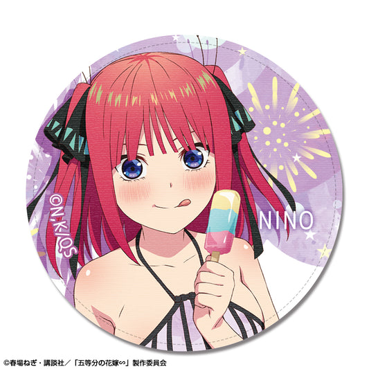 《五等分的新娘》∽_皮革徽章 設計07(中野二乃/泳裝)