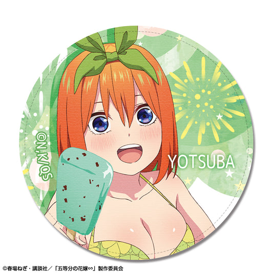 《五等分的新娘》∽_皮質徽章 設計09(中野四葉/泳裝)