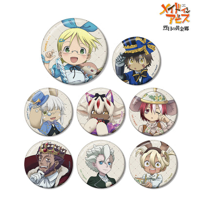 《深淵之巔》烈日的黃金鄉 描繪插圖 不思議國的愛麗絲版 交易罐徽章單個/盒 【全套盒裝】