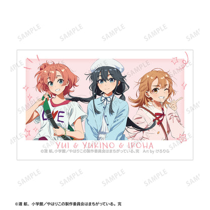 《我的青春戀愛物語果然有問題》_描繪私服版 藝術作品 由 けろりら 手繪 即時相機風格插畫卡片4張套裝