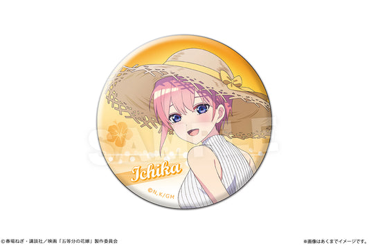 電影 《五等分的新娘》_罐頭徽章 Ver. 沙灘約會 01 中野一花