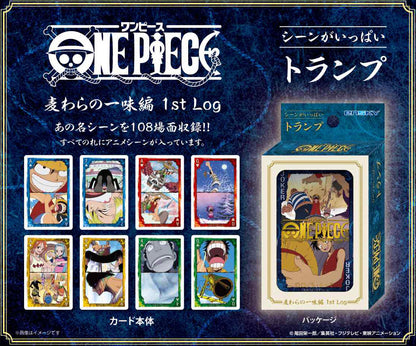 ONE PIECE - 滿載場景撲克牌 草帽海賊團篇 1st Log