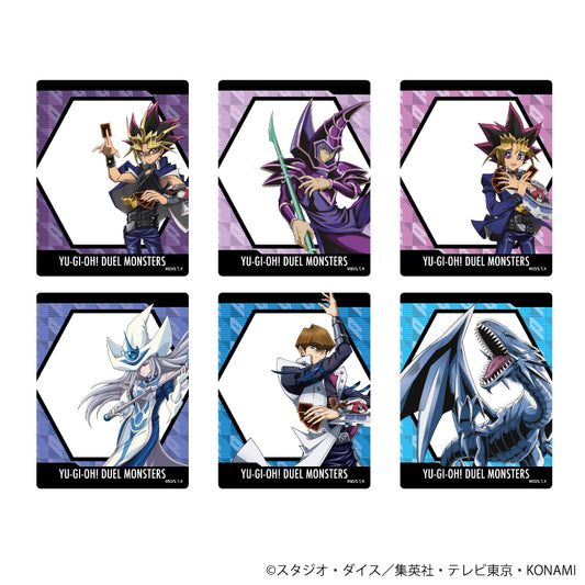 遊☆戲☆王決鬥怪獸_亞克力卡01/BOX(全6種)(描繪下來的插圖)【全套禮盒】