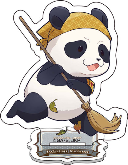 《呪術回戦》_迷你亞克力場景模型【和風茶座版】⑥熊貓