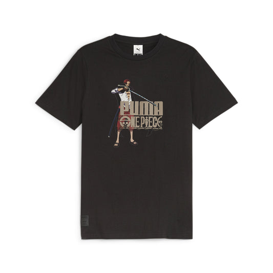 PUMA X  ONE PIECE _XL尺寸_圖案 T恤／【香克斯】／PUMA黑色