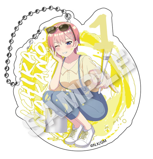 電影 《五等分的新娘》 亞克力鑰匙扣 GRAFFITI GIRL 中野一花