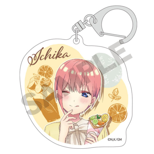 《五等分的新娘》交易亞克力鑰匙扣/垃圾食品
