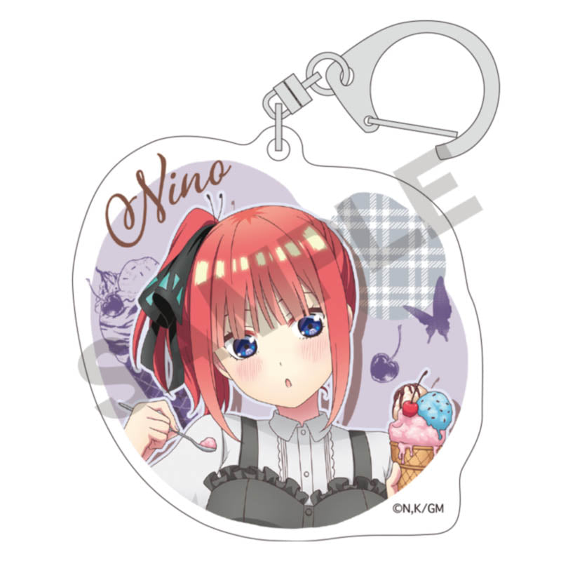 《五等分的新娘》交易亞克力鑰匙扣/垃圾食品