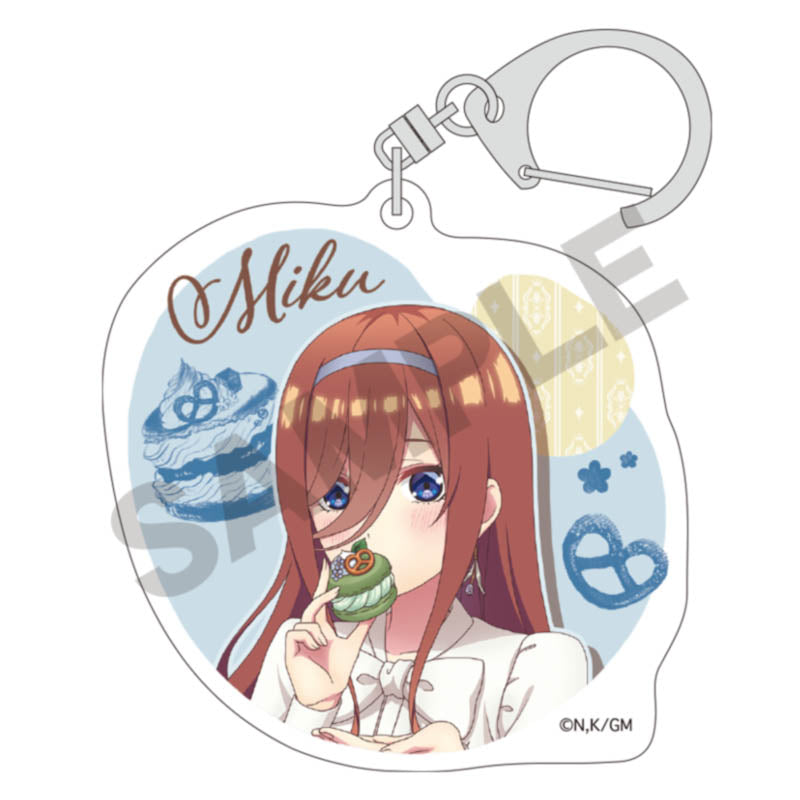 《五等分的新娘》交易亞克力鑰匙扣/垃圾食品