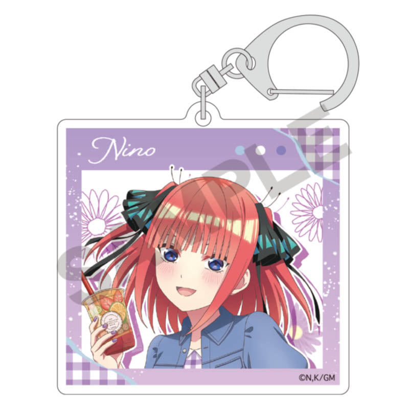 《五等分的新娘》交易亞克力鑰匙扣/垃圾食品