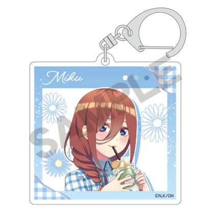 《五等分的新娘》交易亞克力鑰匙扣/垃圾食品