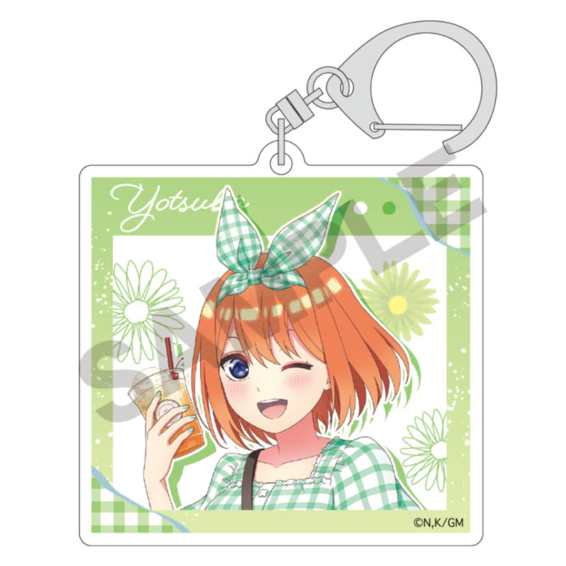 《五等分的新娘》交易亞克力鑰匙扣/垃圾食品