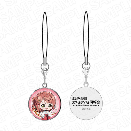 ```Love Live! 虹咲學園校園偶像同好會_掛飾吊帶 上原步夢 巫女變形版```
