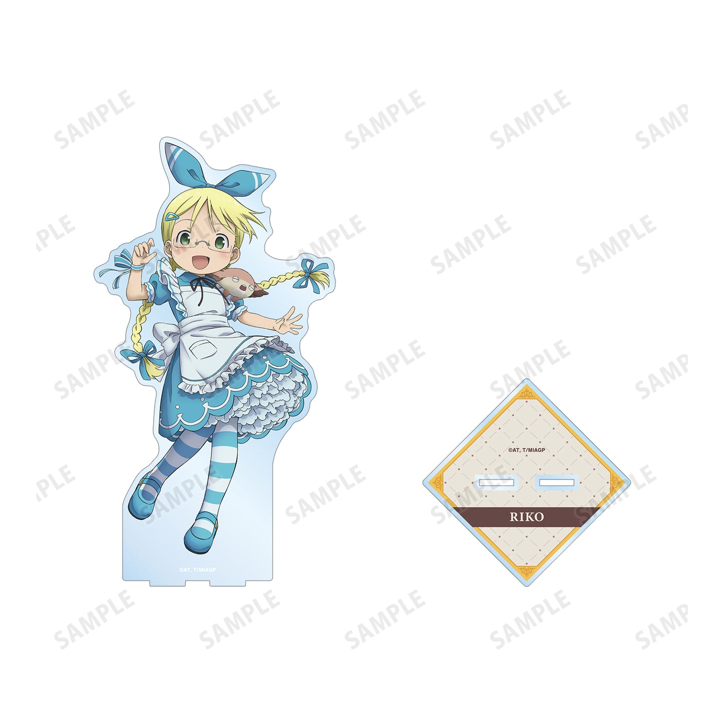 《深淵傳說》烈日黃金鄉 描繪版 麗科 愛麗絲夢遊仙境版 特大亞克力立牌