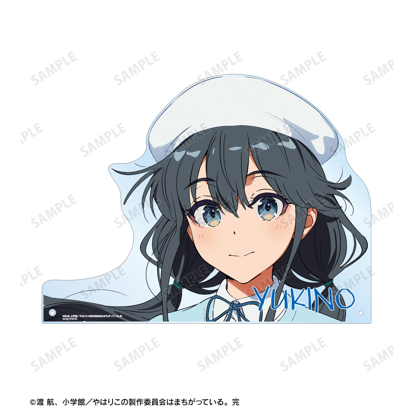 《我的青春戀愛物語果然有問題》- 描繪 雪之下雪乃 私服版 藝術作品 由 けろりら 設計 特大切割亞克力面板