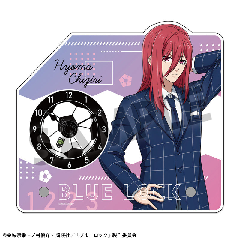 《藍色監獄》描繪版亞克力時鐘 千切豹馬