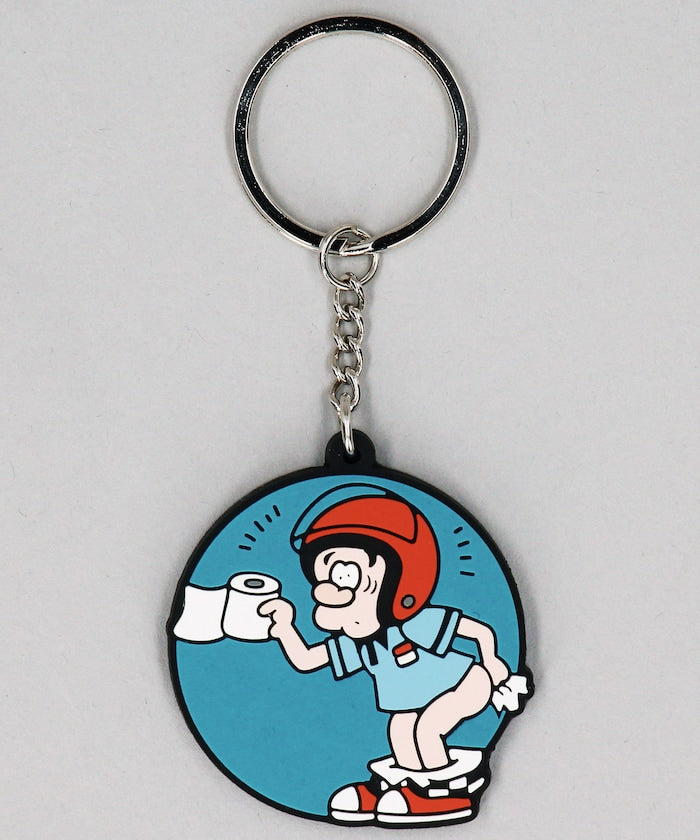 RUBBER KEYCHAIN