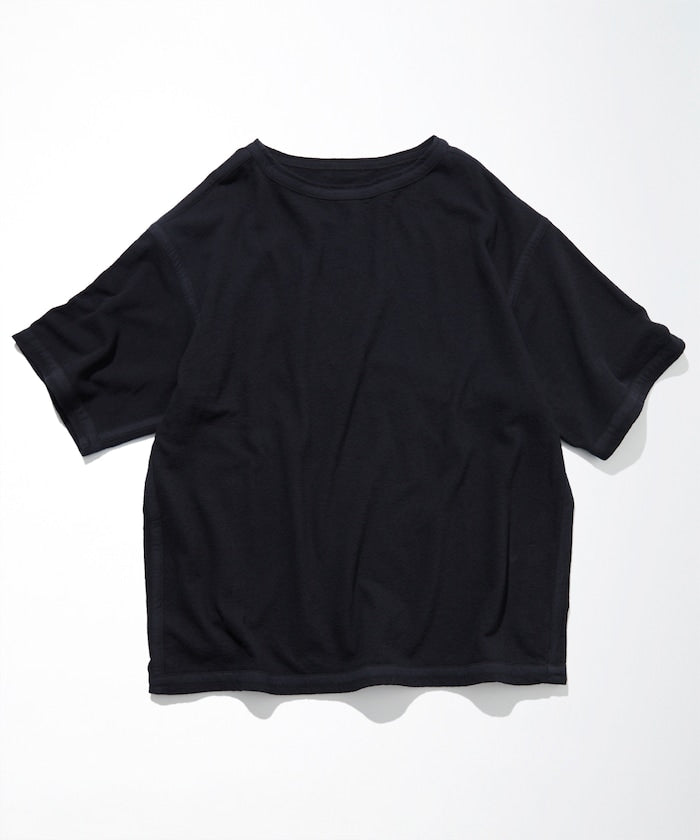 Boat Neck French Terry T-Shirt