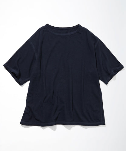 Boat Neck French Terry T-Shirt