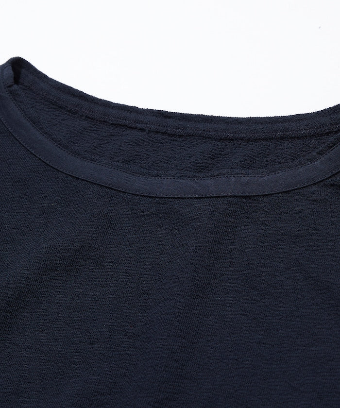 Boat Neck French Terry T-Shirt