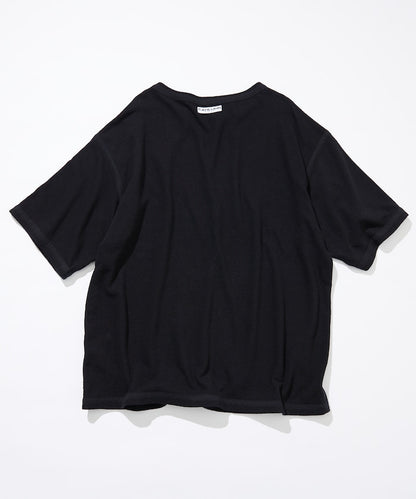 Boat Neck French Terry T-Shirt