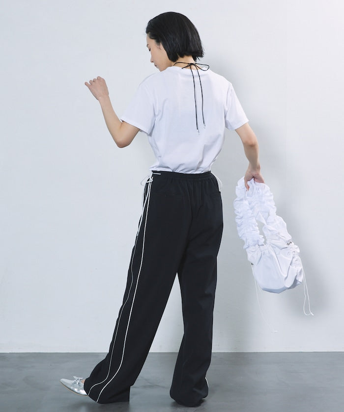 側邊絲帶褲 / 長褲