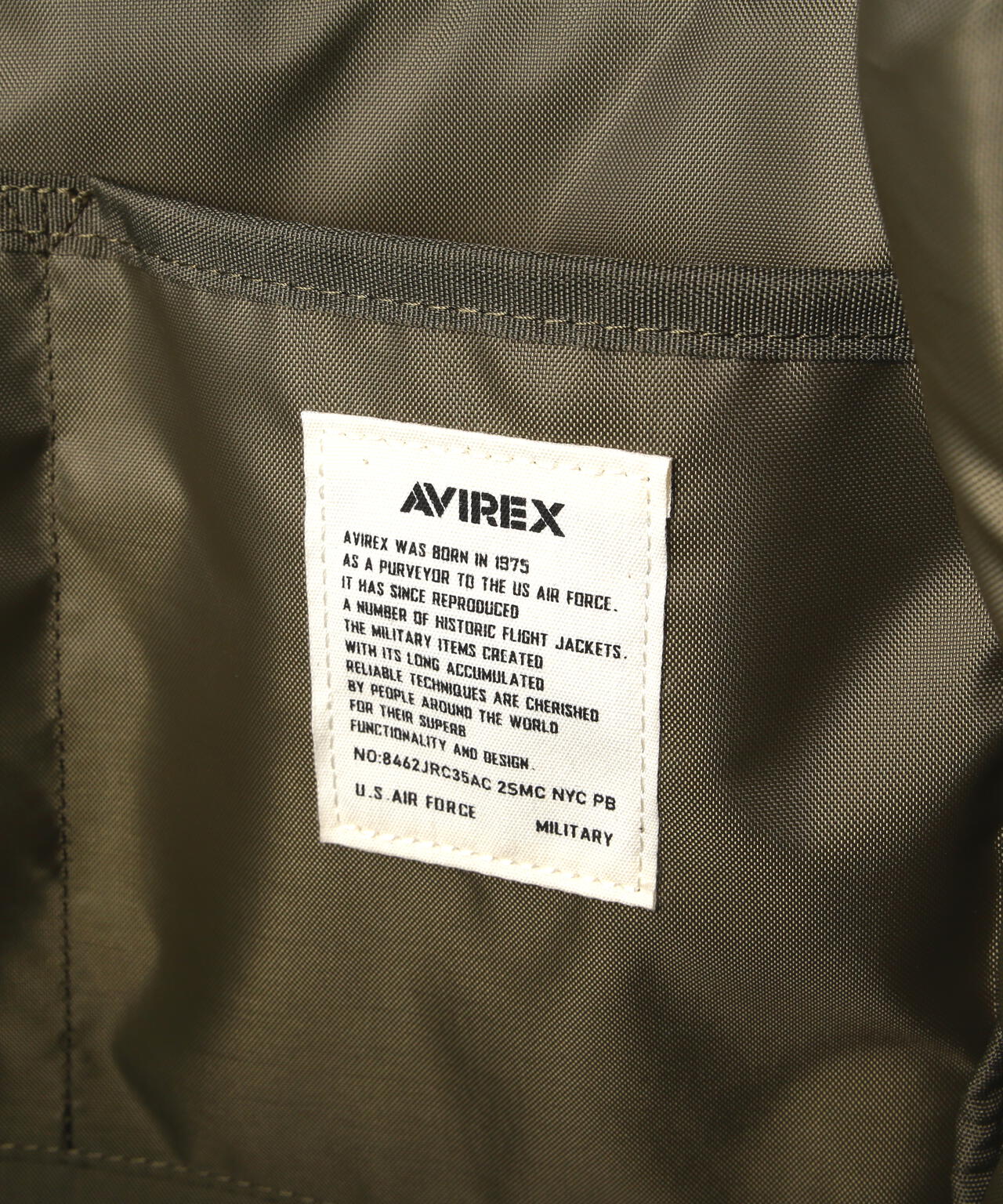 FLIGHT NYLON BACKPACK BAG / 飛行尼龍揹包 / AVIREX / 阿維雷克斯