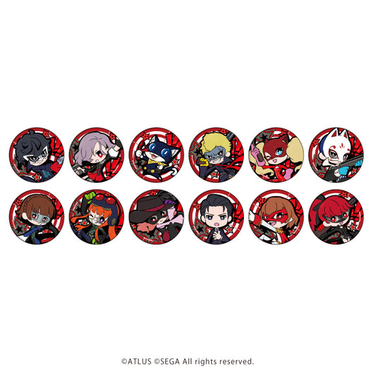 Persona 5 戰術徽章01/整箱(共12種)(圖形藝術插圖)【全套整箱】