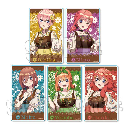 電影《五等分的新娘》交易亞克力卡片/鄉村版 1盒