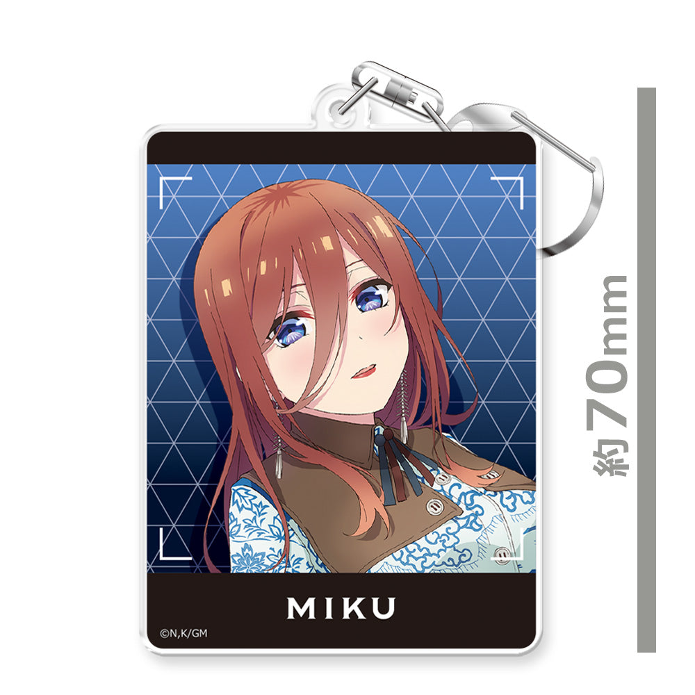 電影 《五等分的新娘》 亞克力鑰匙扣M[中野三玖]