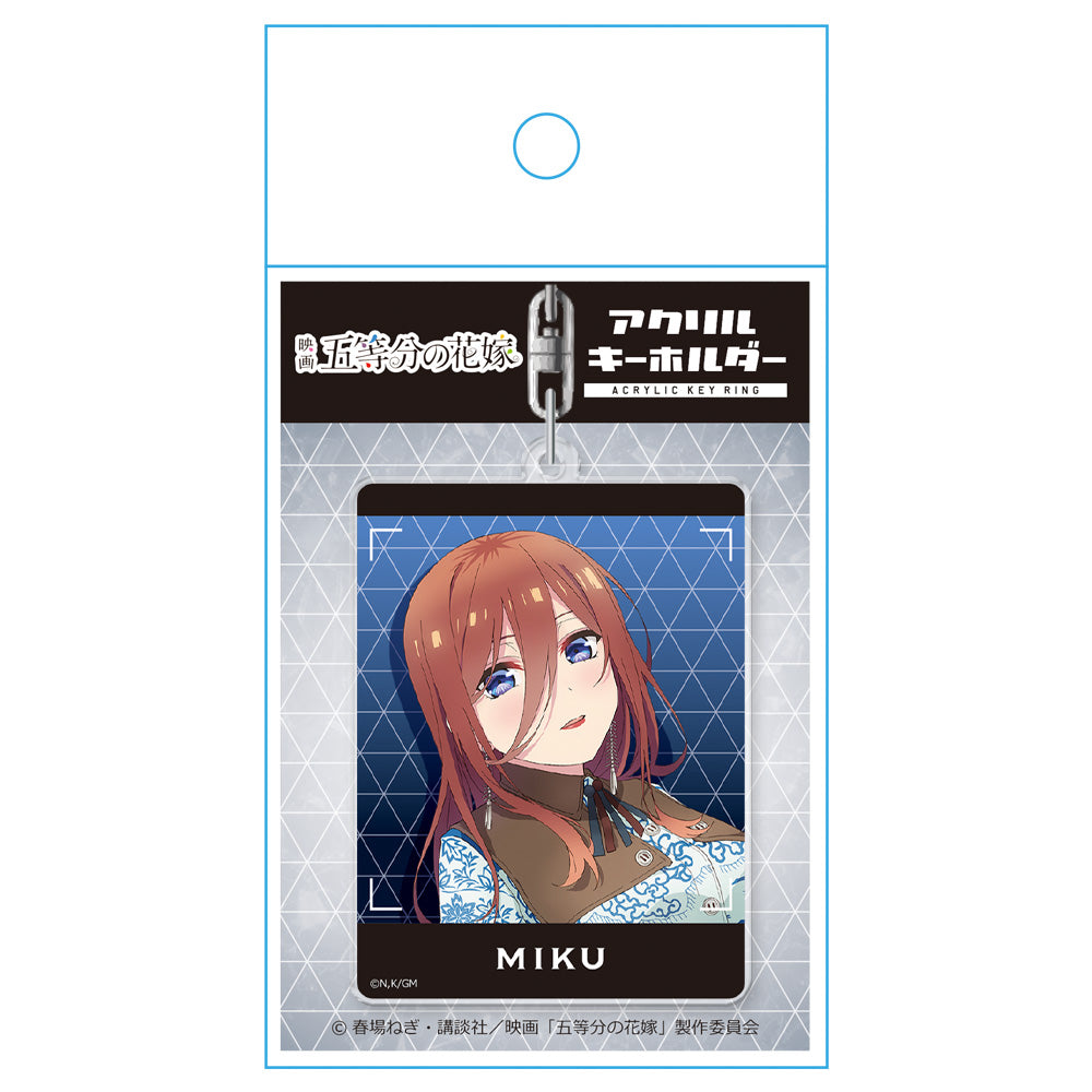 電影 《五等分的新娘》 亞克力鑰匙扣M[中野三玖]
