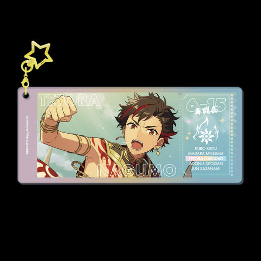 あんさんぶるスターズ!!_メモリアルオーロラチケットチャーム-SHUFFLE- 37.南雲鉄虎 結果：《偶像夢幻祭!!》紀念極光門票吊飾-SHUFFLE- 37.南雲鉄虎