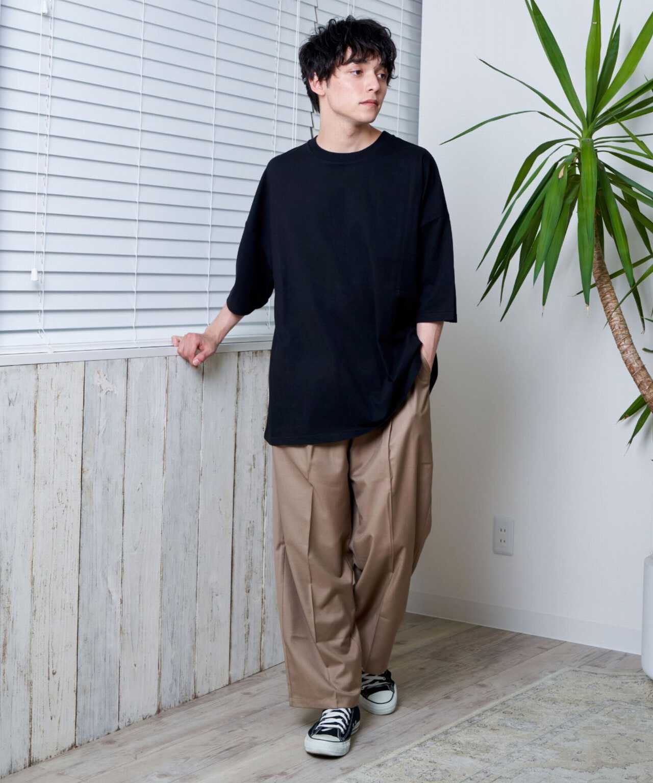 九號屋寬鬆錐形褲