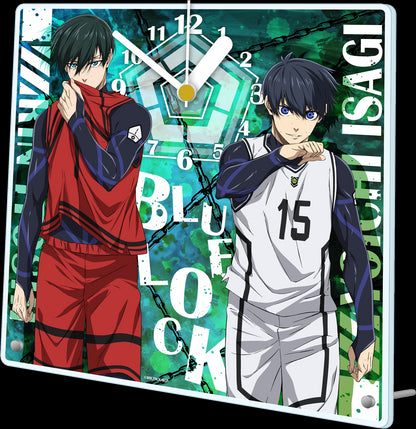 《藍色監獄》丙烯酸置時鐘【潔 世一&糸師 凜】