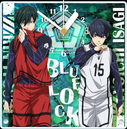 《藍色監獄》丙烯酸置時鐘【潔 世一&糸師 凜】